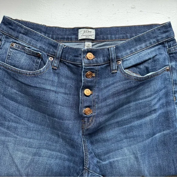 J.Crew Straightaway Jean with Exposed Button Fly - Picture 4 of 10
